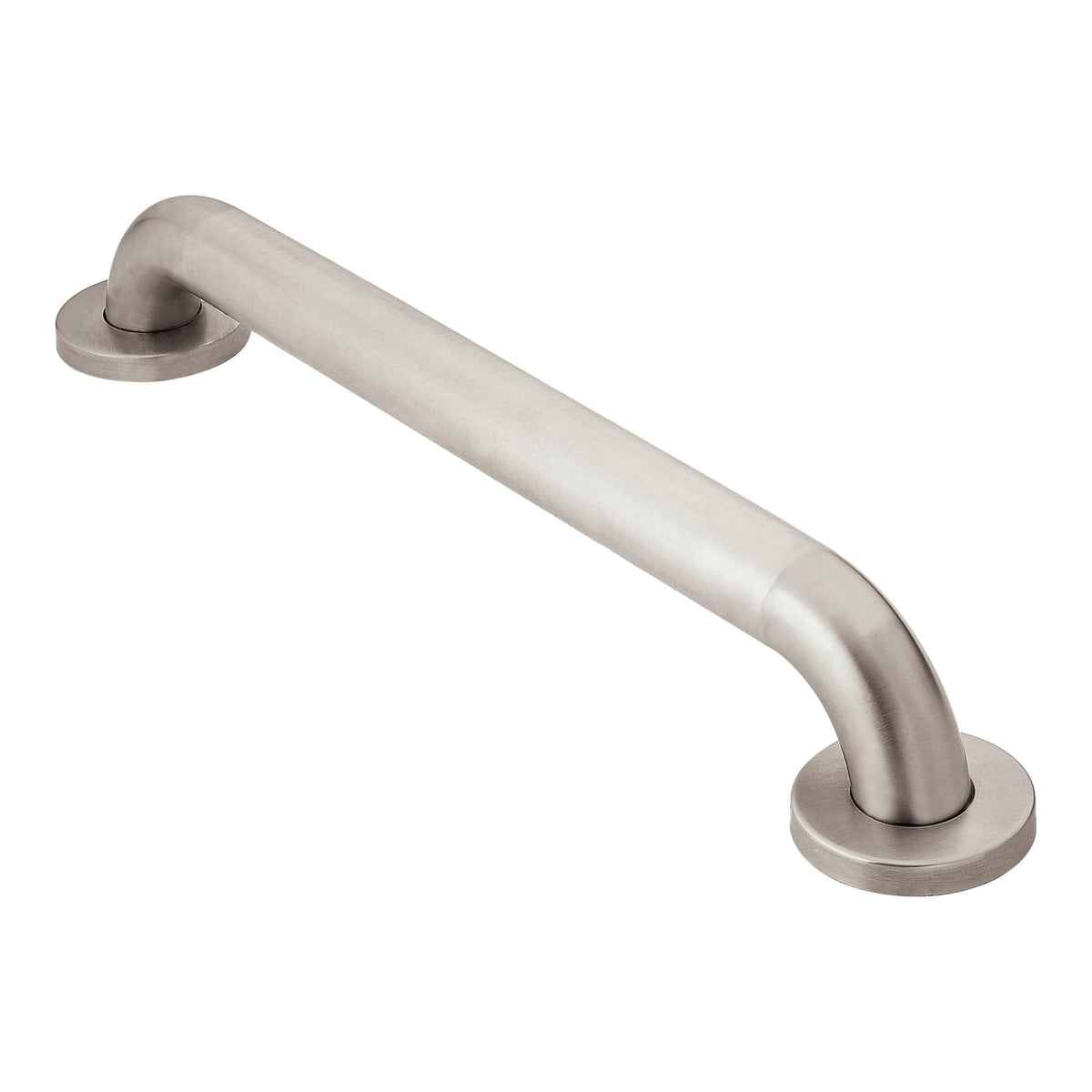 Moen Home Care Bathroom Safety 18 Inch Stainless Steel Handicap Grab Bar for Bathtub and Shower, Slip Resistant Finish, Elderly Assistance Product