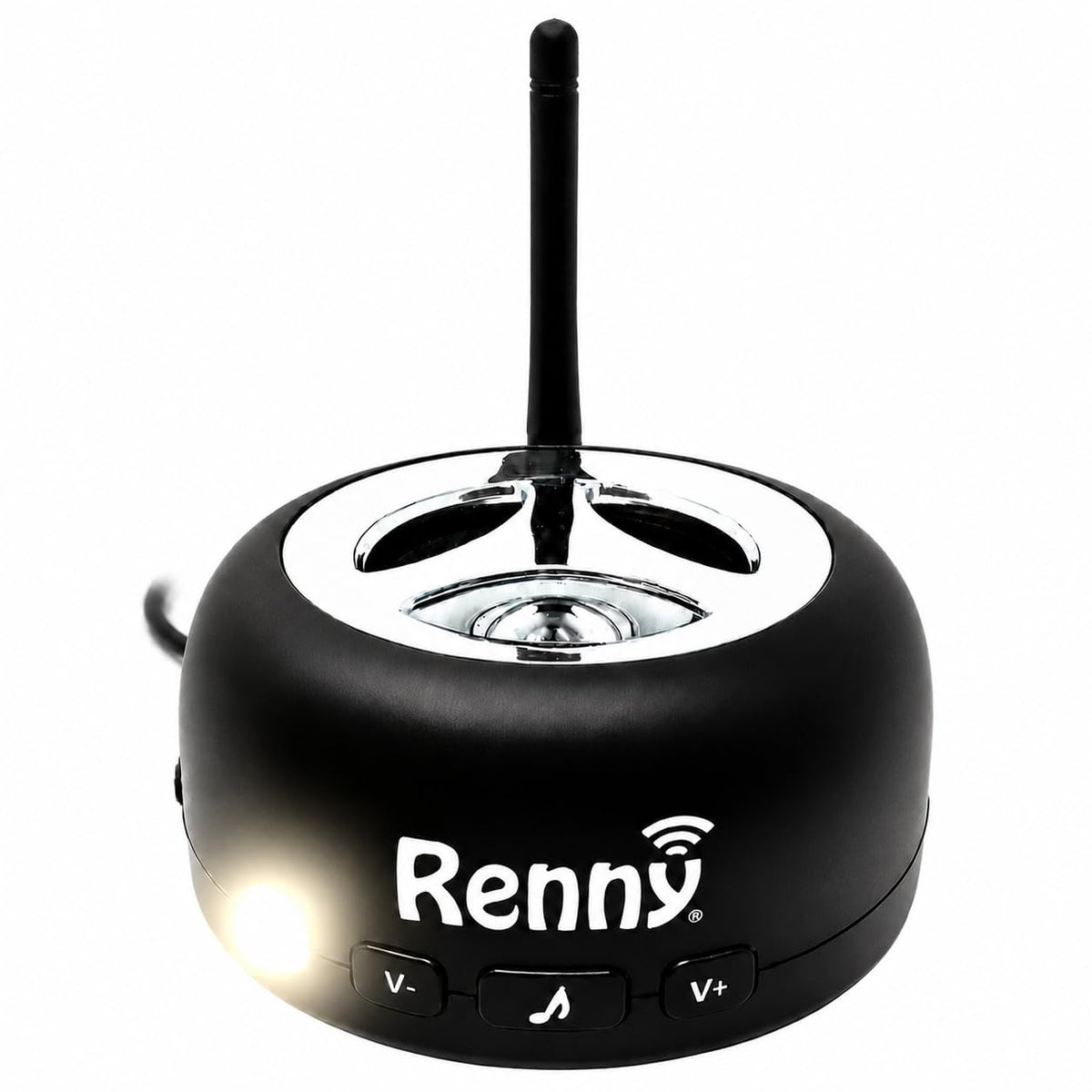 RENNY Loud Cell Phone Ringer Amplifier & LED Flasher, 117 dB, Bluetooth