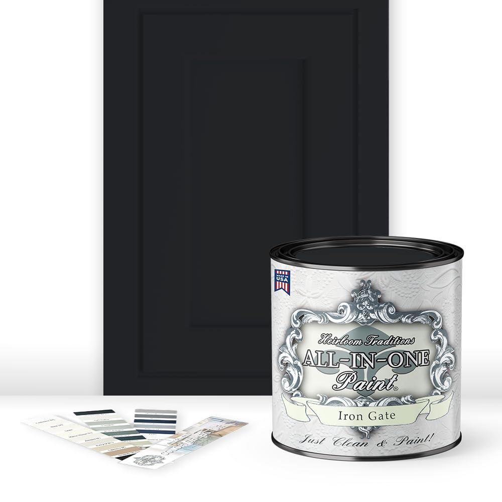 Heirloom Traditions Multi Surface Paint, All-In-One, Iron Gate, 1 Quart