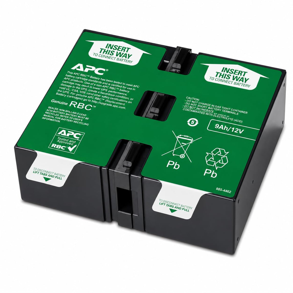 APC Genuine UPS Replacement Battery APCRBC123 for Model SMT750RM2UC BX1350M