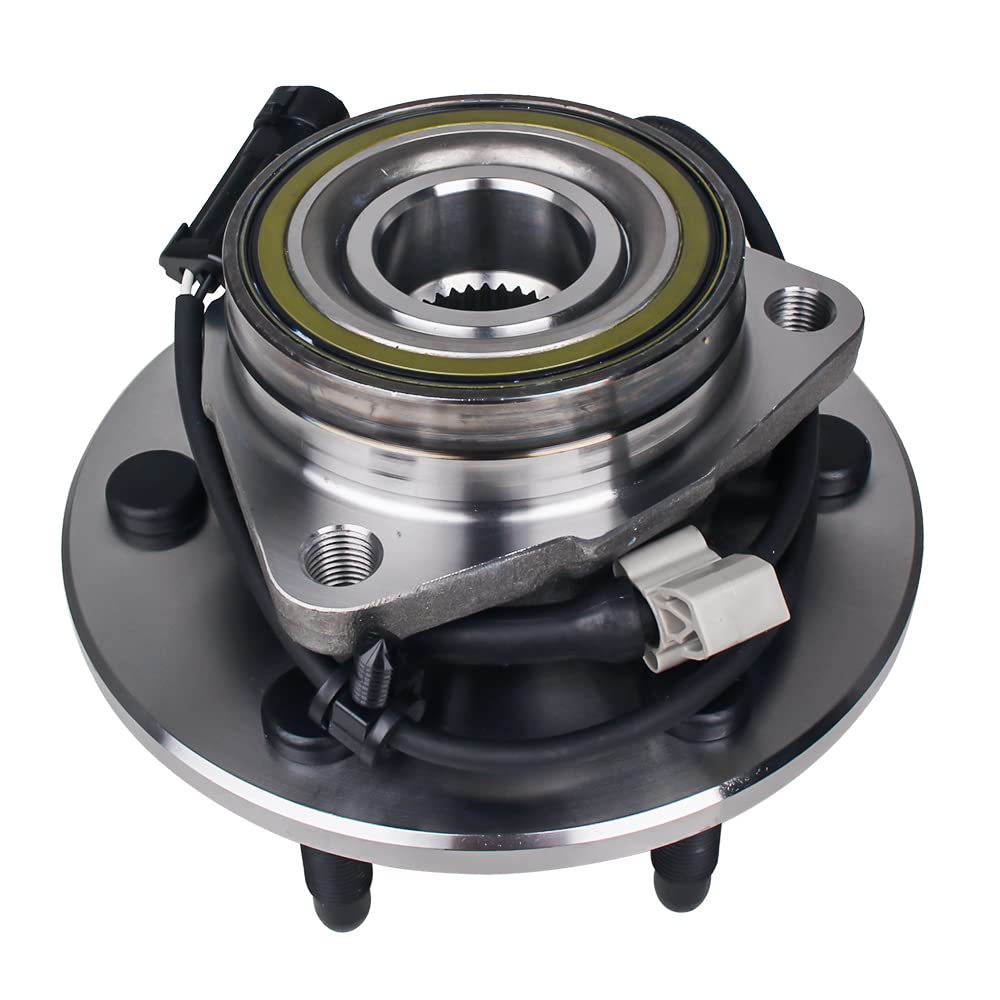 515036 4WD/AWD Front Wheel Hub Bearing Assembly Compatible with Cadillac Escalade, Chevy Silverado, Avalanche 1500, Express, Tahoe, Suburban, GMC