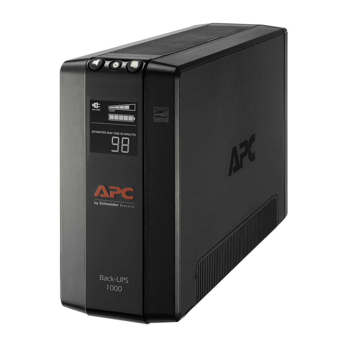 APC 1000VA/600W Pro UPS Battery Backup for Office Electronics, AVR, BX1000M