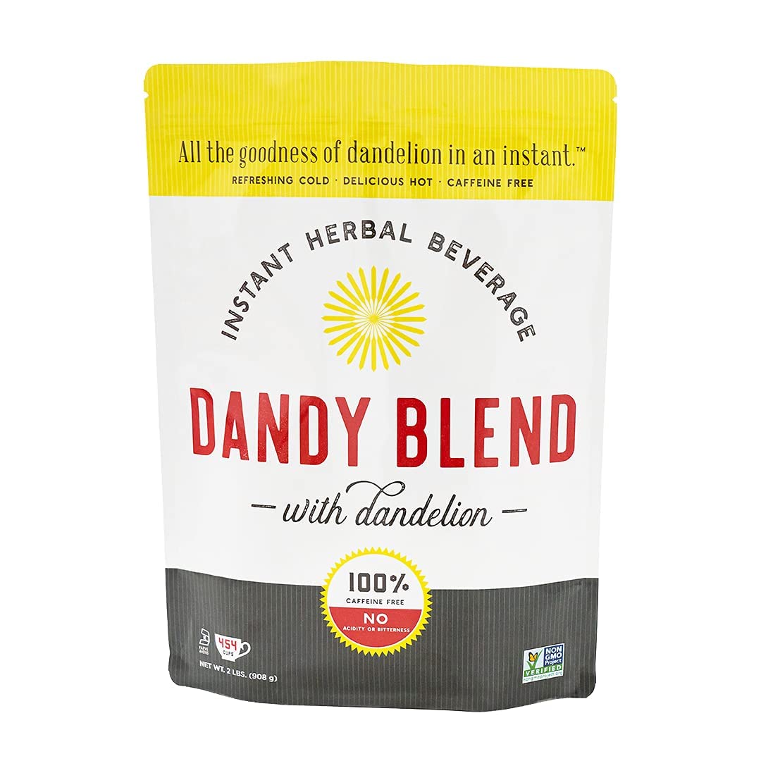 Dandy Blend Instant Herbal Beverage with Dandelion - 32 oz. (Two Pounds) 454 Cup Bag (908g)