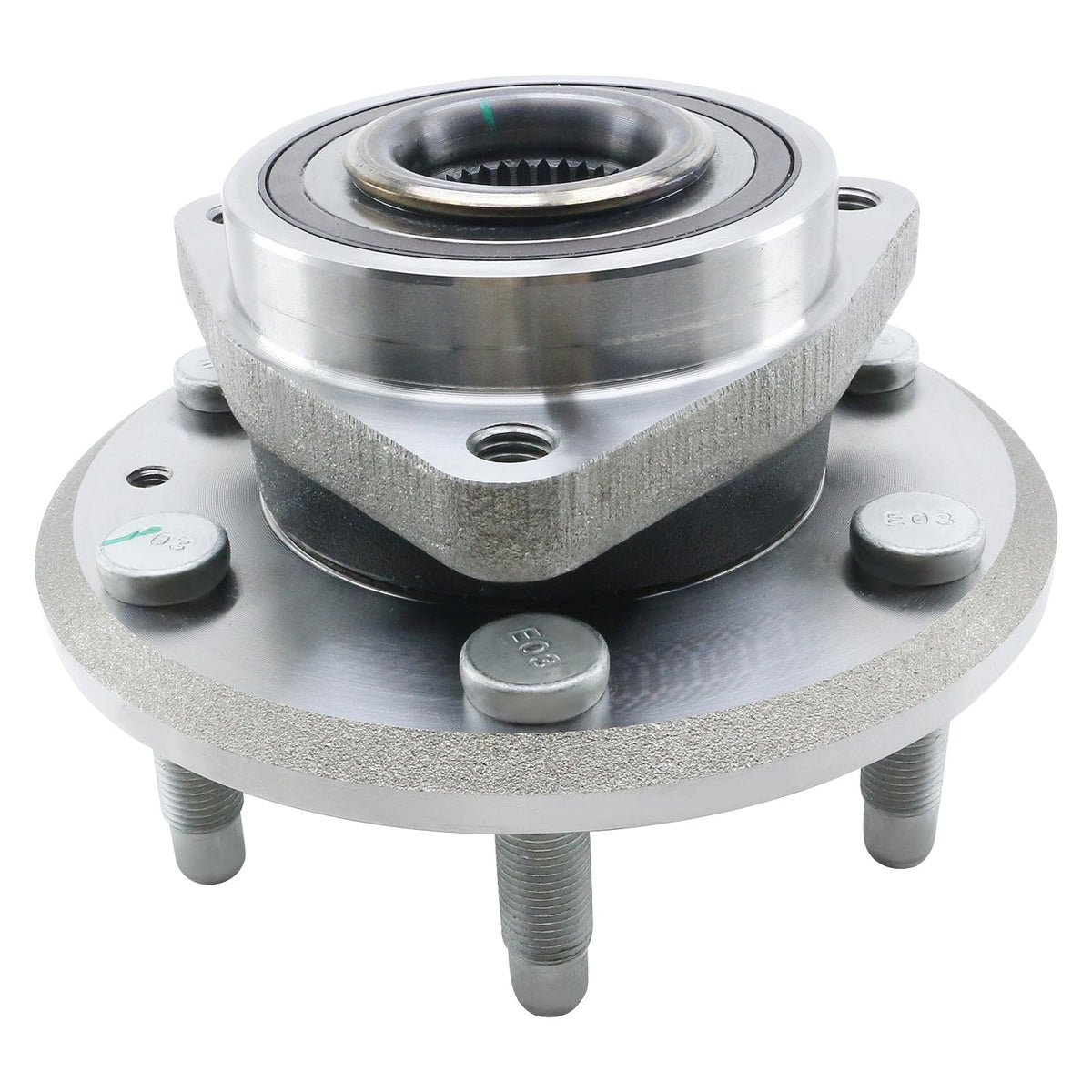 BDELI Wheel Bearing for Chevy Traverse 09-17, GMC Acadia 07-17, W/ABS 6-Lug